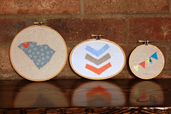 hoop art- chevron