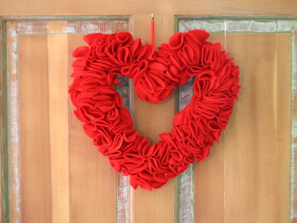 Valentine Heart Wreath