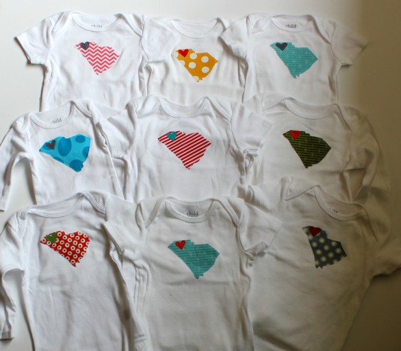South Carolina Onesies