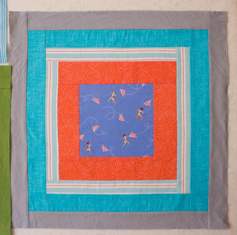 Oliver toddler quilt