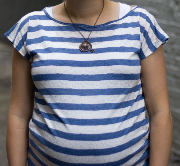 Maternity Tee- Striped