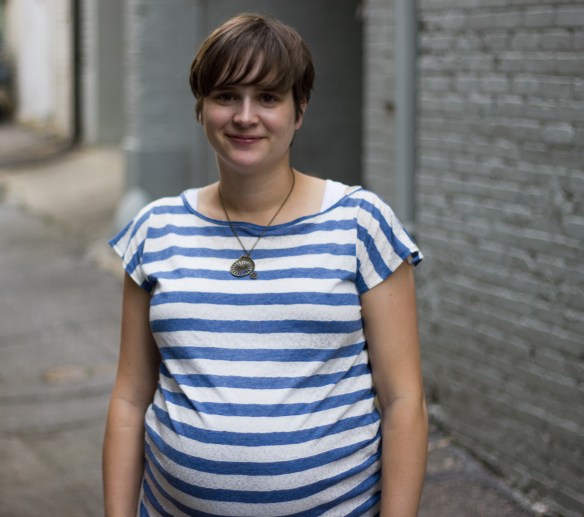 Maternity Tee- Striped