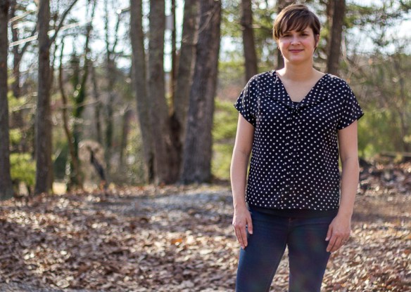 weekend getaway blouse