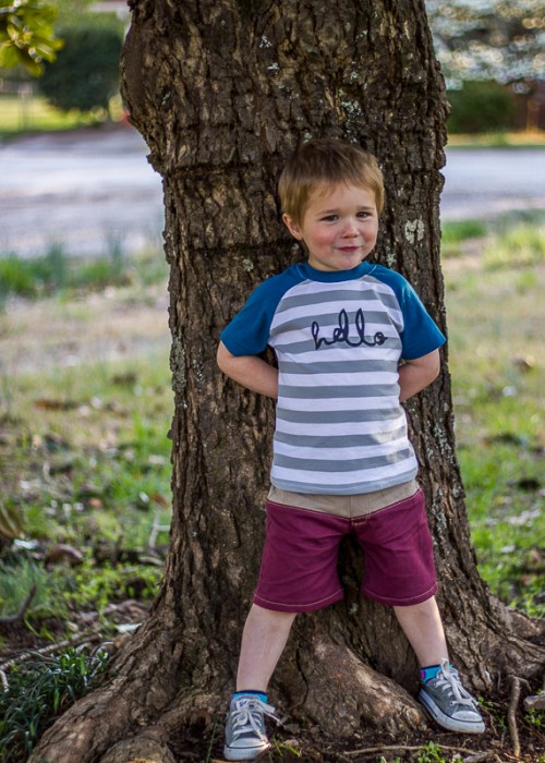 RaglanTee and Shorts8