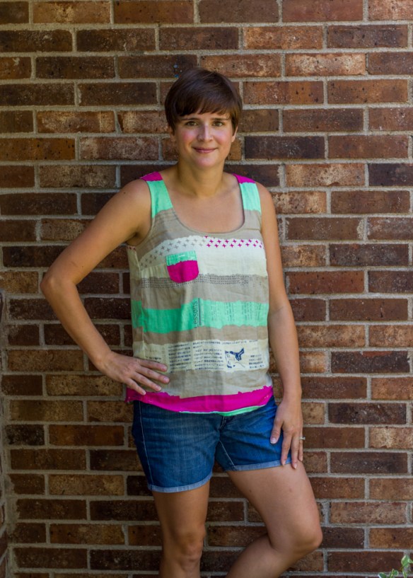 double gauze tiny pocket tank (1 of 6)